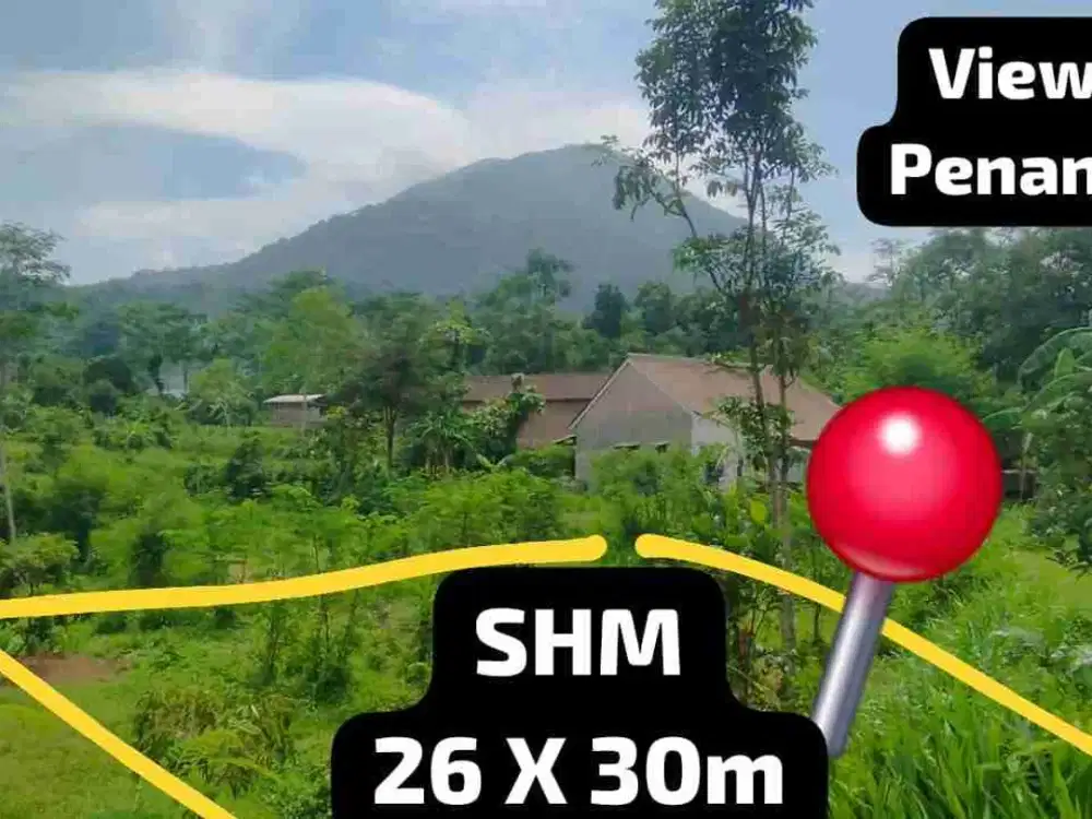 Tanah murah View Gunung Penanggungan 26X30@380jt