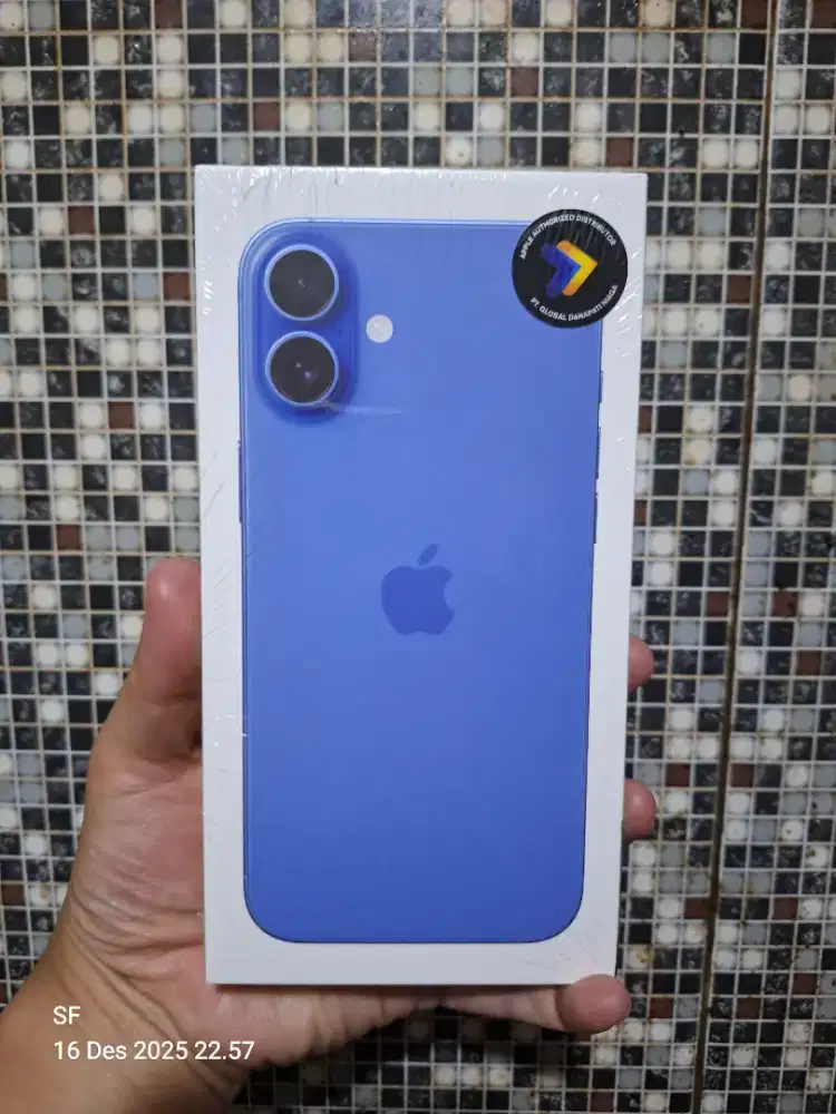 iPhone 16 Plus 256GB Garansi Resmi Indonesia