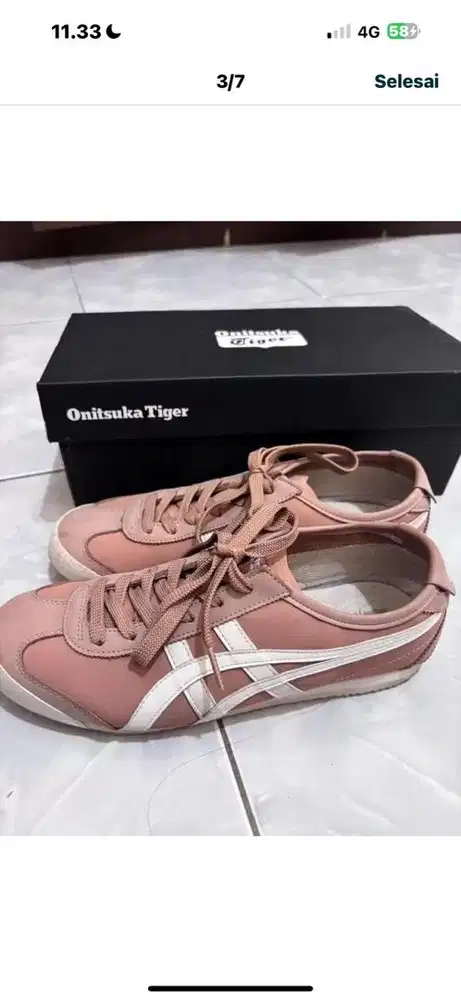 Onitsuka ORIGINAL store lengkap invoice size 38 cewek