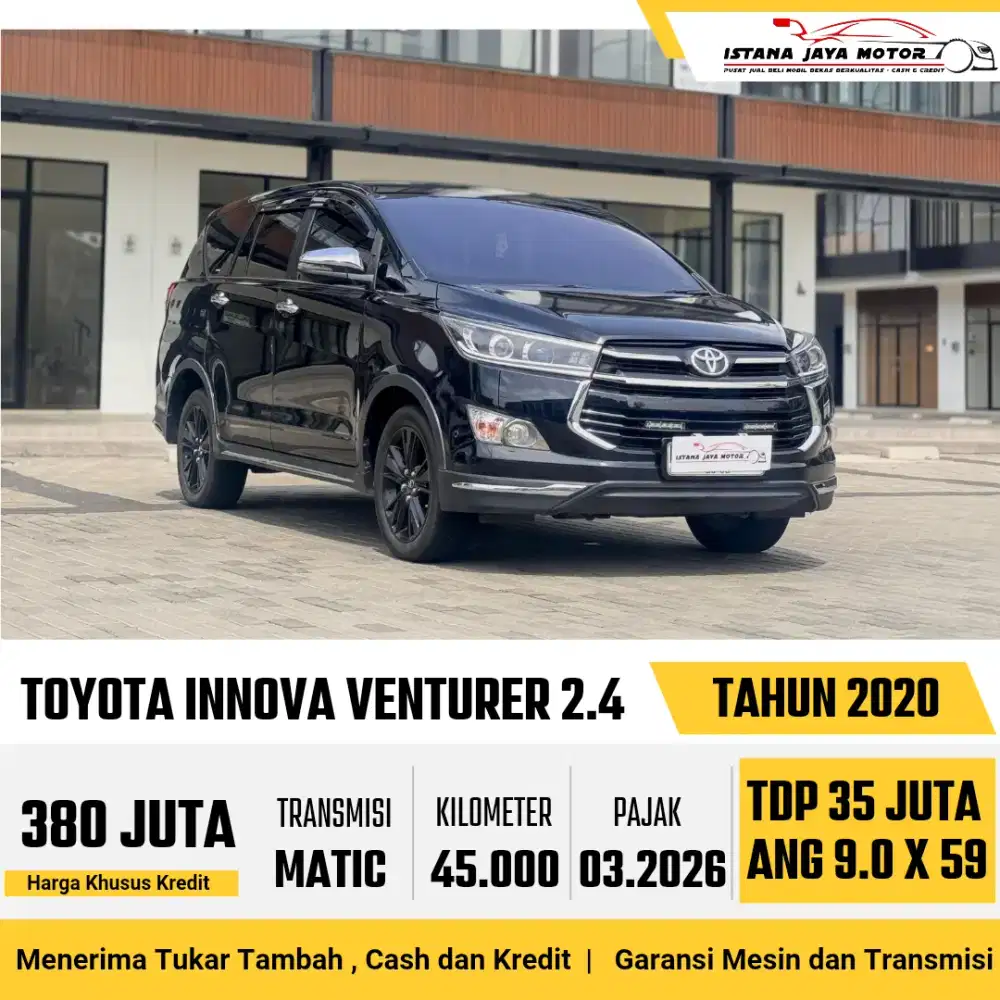 TOYOTA INNOVA VENTURER 2.4 AT 2020