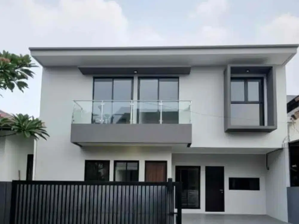Rumah Brand New Modern style dalam cluster di Bintaro sektor 9