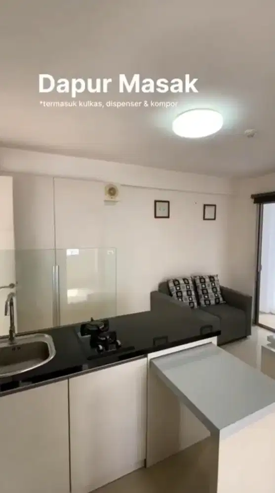 Di jual cepat apartemen Bassura City type 3bedrom  semi kichen
