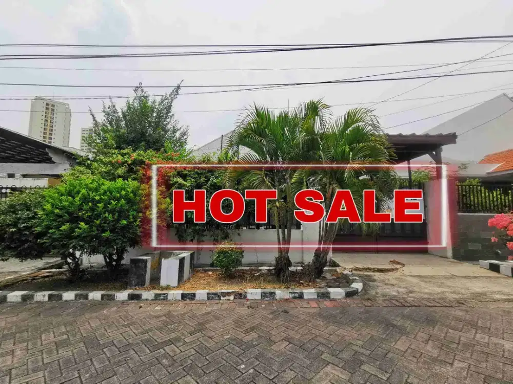 MURAH, HITUNG TANAH, Rumah Kupang Indah dkt Sukomanunggal satelit