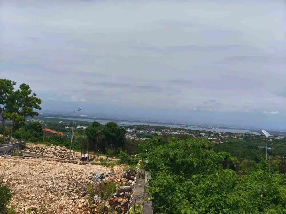 Tanah ocean view unblock di nusa dua Bali