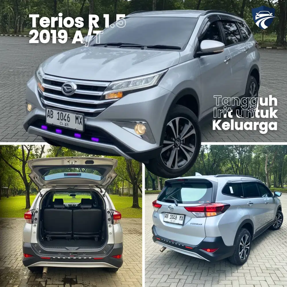 Terios R 1.5 Mobil Keluarga KM Rendah Irit & Tangguh 2019 fortuner