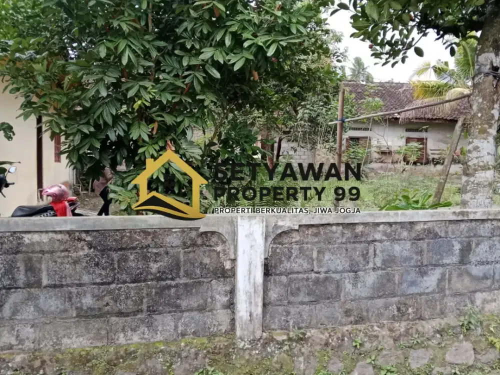 Di jual pekarangan di Caturharjo Sleman