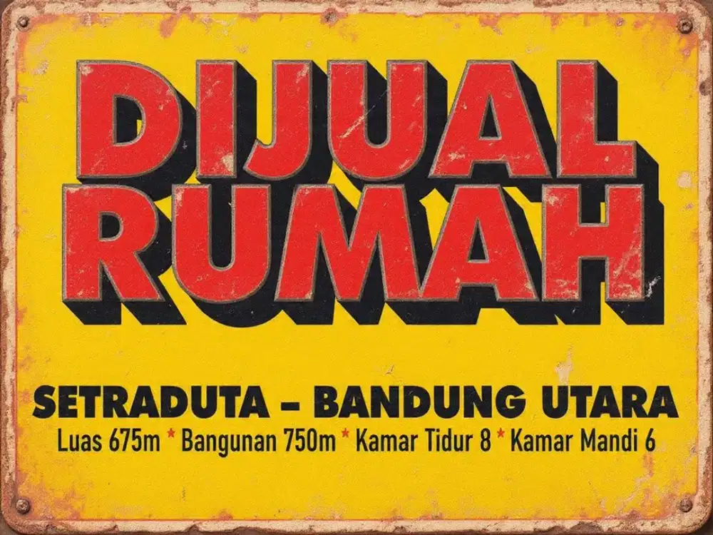 JUAL RUMAH MURAH, SETRADUTA, SETRA SARI, PASTEUR, BANDUNG UTARA,