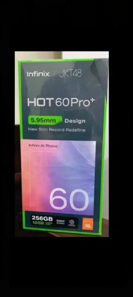 Infinix hot 60 pro ram 8gb 256gb layar lengkung dan8/128 curve