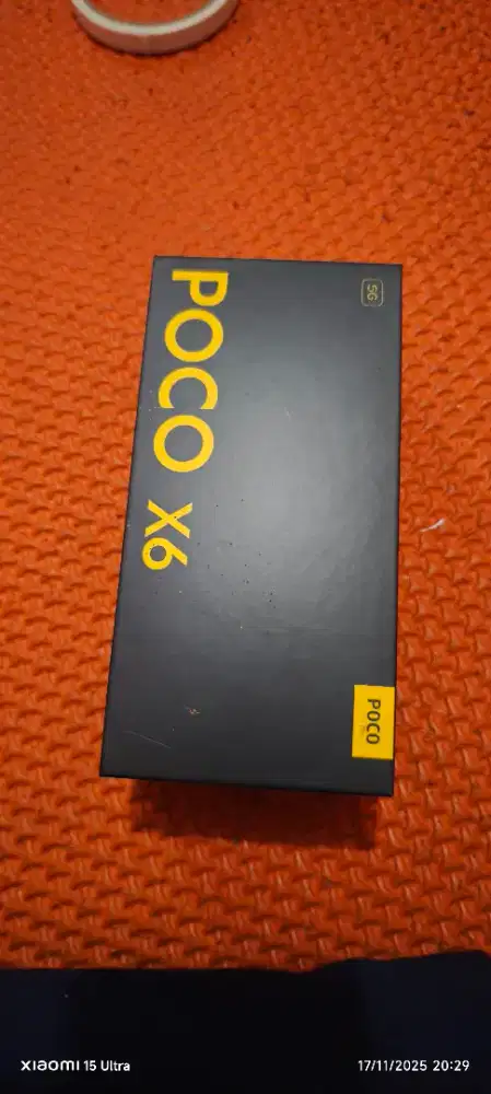 HP Poco X6 5G 12 256 mulus like new, white