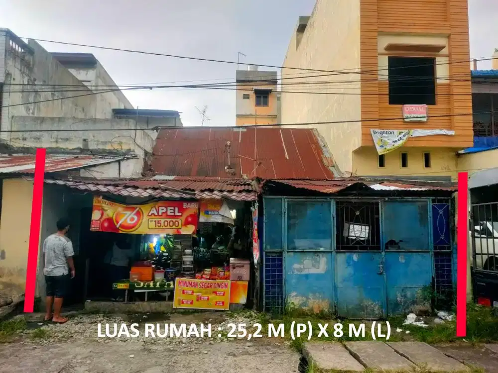 STRATEGIS !!! Dijual Rumah 2 Pintu di INTI KOTA MEDAN