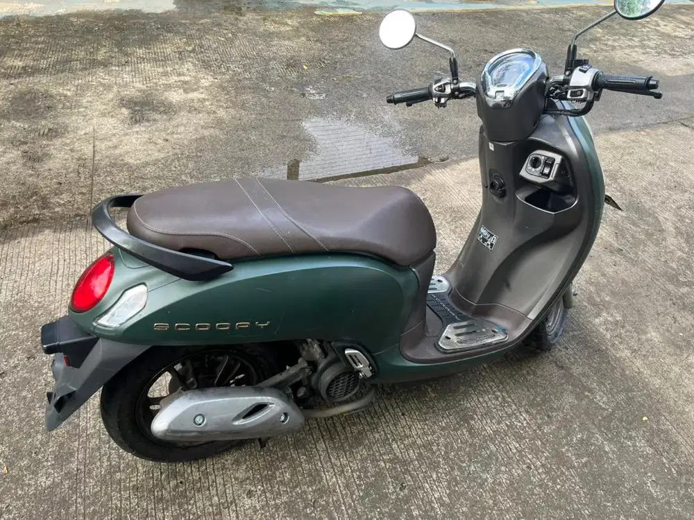 HONDA SCOOPY PRESTIGE 2023 WARNA HIJAU