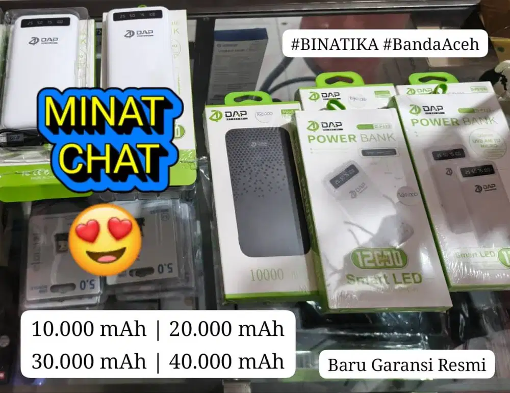 PROMO POWERBANK ORIGINAL RESMI (ALL TYPE) POWER BANK ORIGINAL LENGKAP