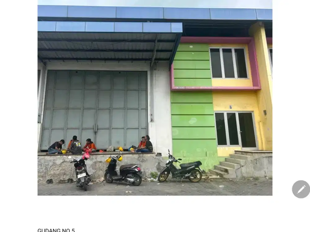 Gudang disewakan (2 unit)