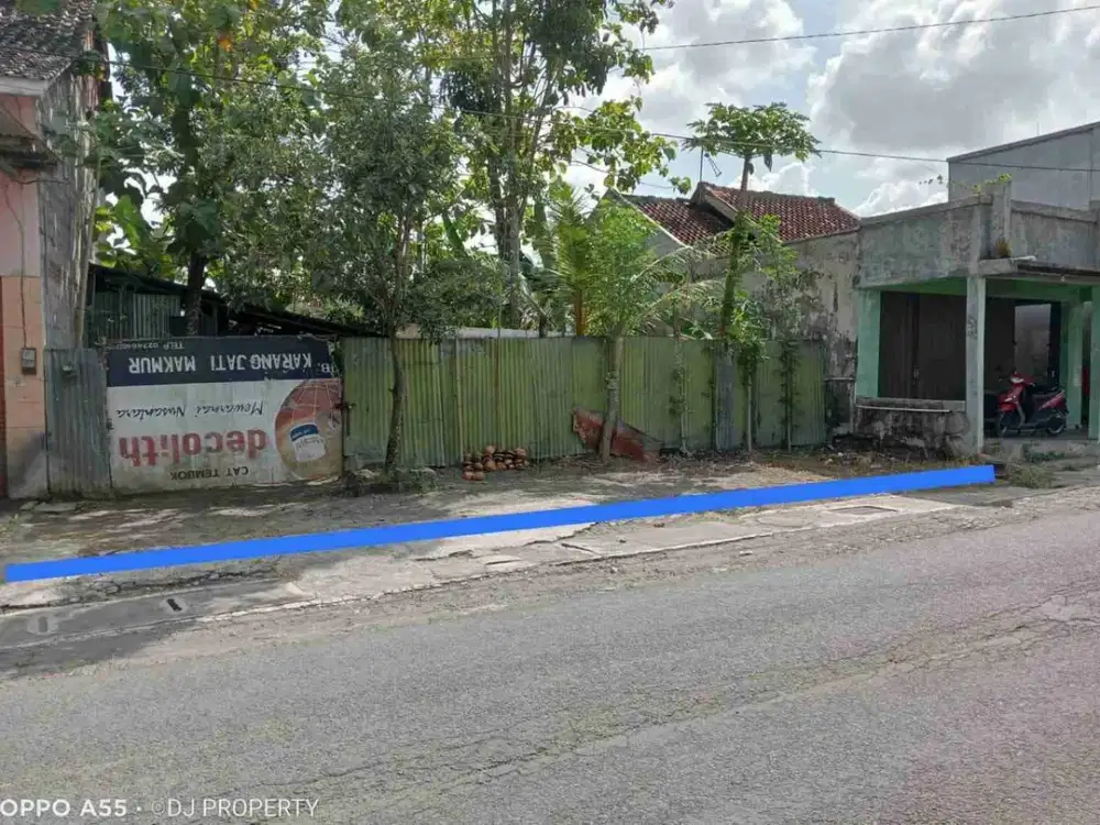 Sebidang tanah shm pekaranga. tepi jln aspal mobil papasan sangat cocok untuk tempat usaha