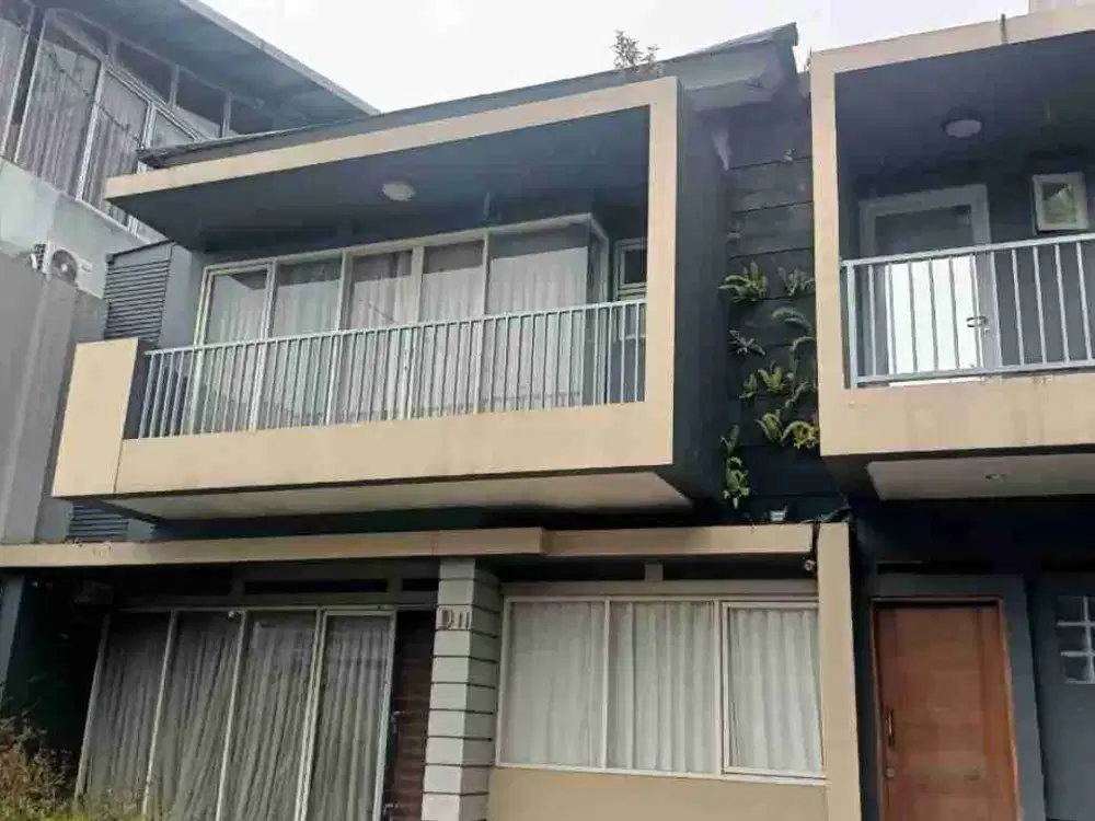 for rent rumah + paviliun mewah di komplek resor dago pakar bandung