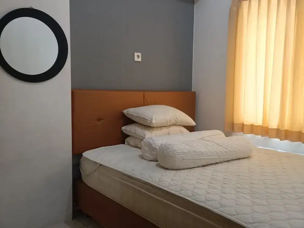 Disewakan Apartemen Pavilion Permata 2BR Tower 1 LT11 View Pool Furnish Dekat Pakuwon Mall Surabaya Barat