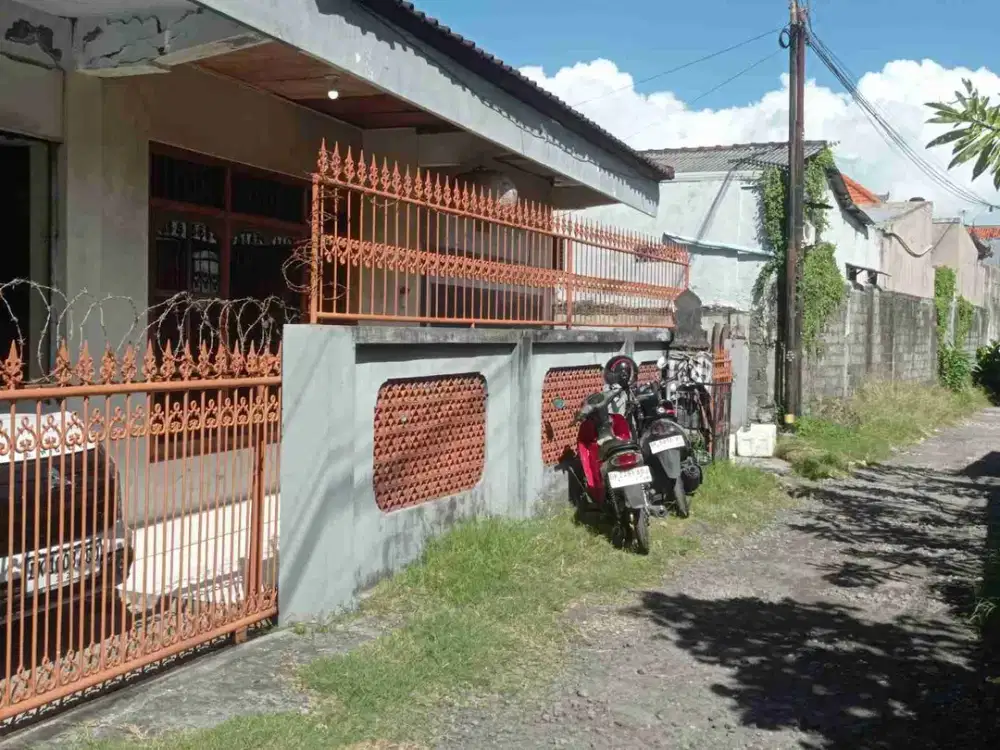 Jual Tanah + Bangunan Harga Global Luas 2.1are Lokasi Jl Palapa Sesetan Denpasar