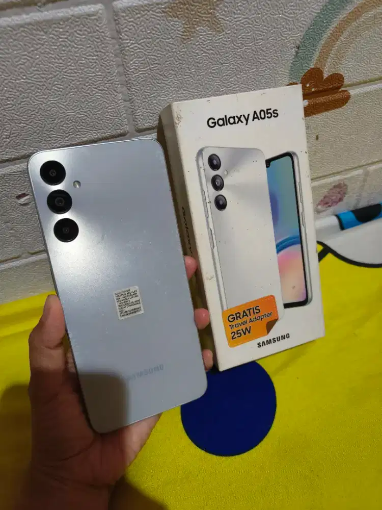 SAMSUNG A05S RAM 6/128 MULUS LENGKAP NORMAL