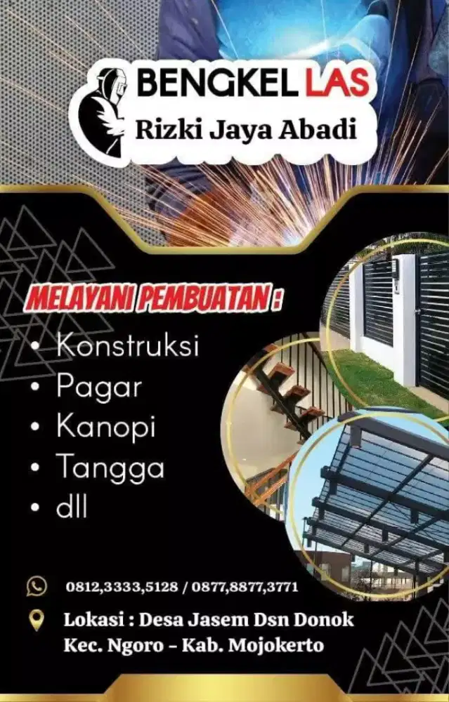 Bengkel las Rizki jaya abadi