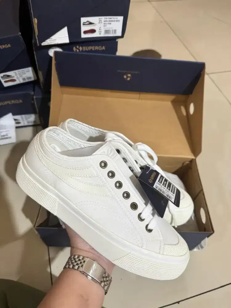 Sepatu Superga Panatta Original BNIB resmi