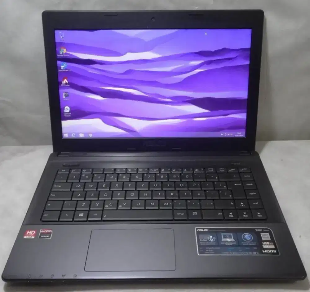 Laptop Asus X45U AMD A8 Ram 4 Normalan Tinggal Pake Aja