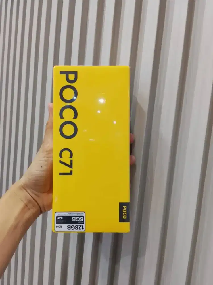 POCO C71 8/128 New & Segel