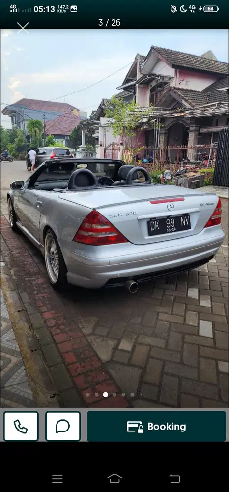 Mercedes-Benz SLK230 2001 Bensin