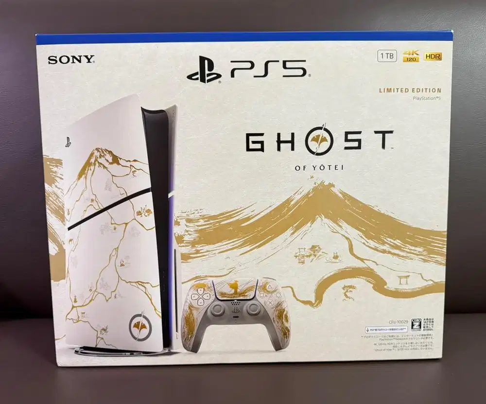 Ps 5 disc slim ghost of yotei limited edition new