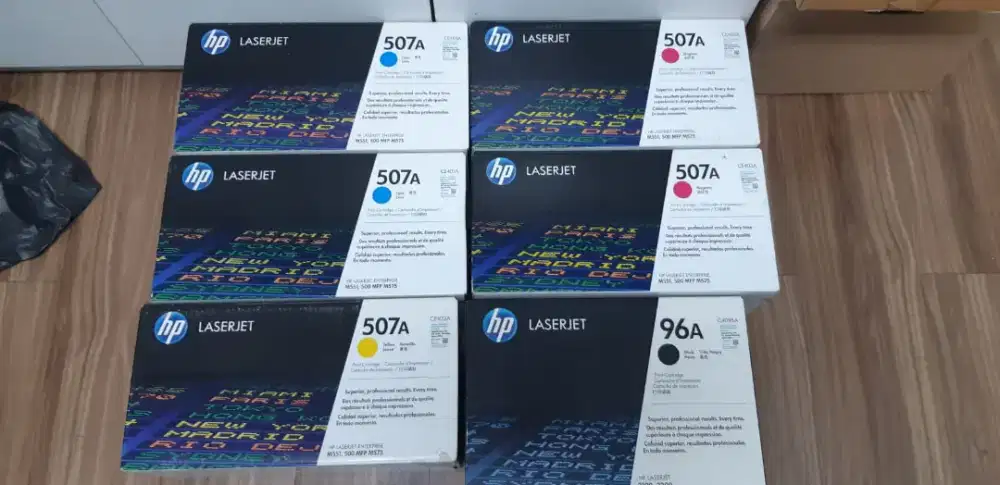 MENERIMA JUAL BELI TINTA TONER 507A BARU DAN BEKAS