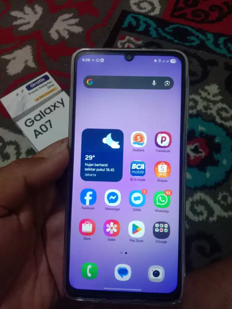 Samsung A07 4/128 Fullset