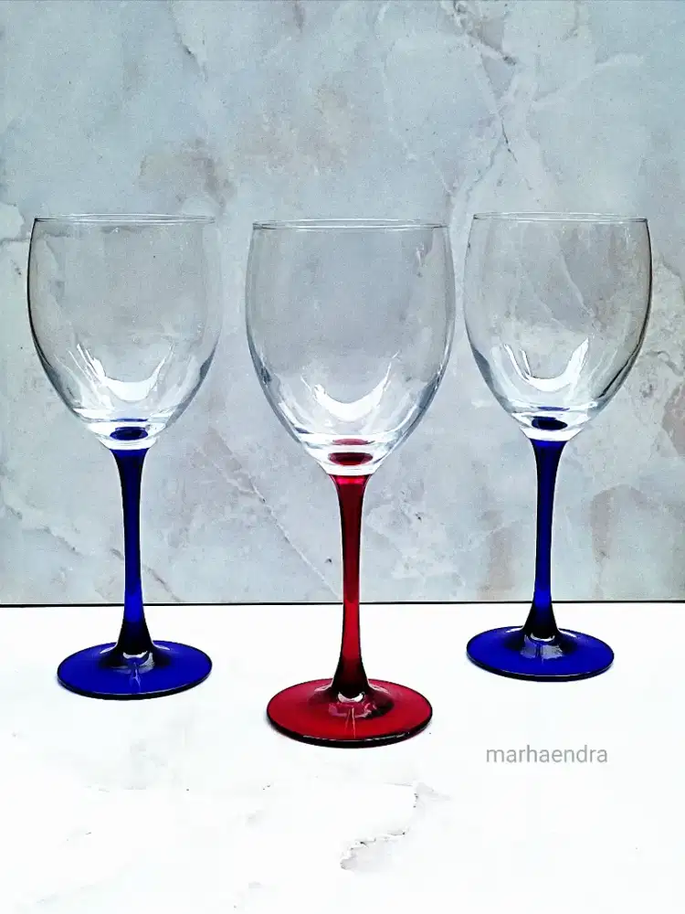 Gelas wine eropa vintage kuno jadul antik