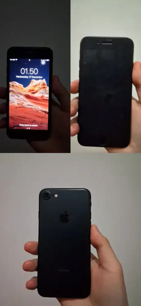 iPhone 7 128GB Black Hitam
