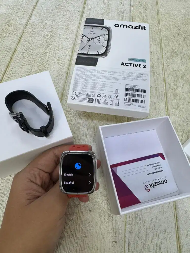 Amazfit Watch Active 2 premium version garansi resmi bekas mulus