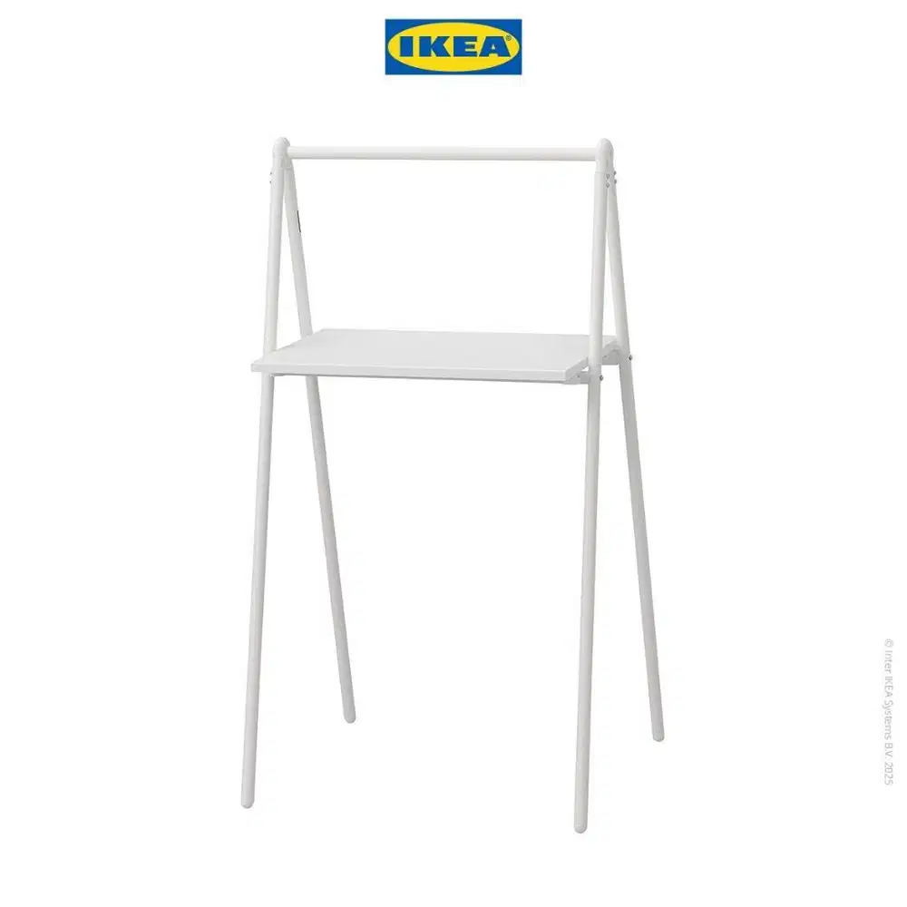 IKEA BJORKASEN Meja Lipat Serbaguna Minimalis 59x35cm