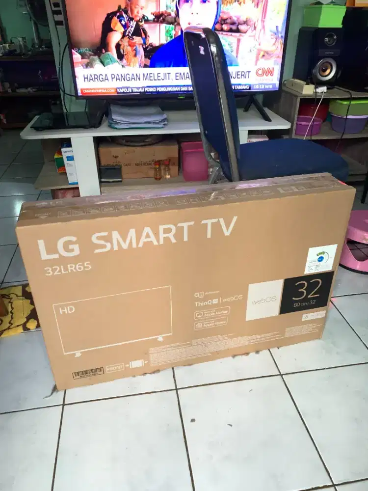 LCD LG Smart TV dan Tabung Gas 12 Kg