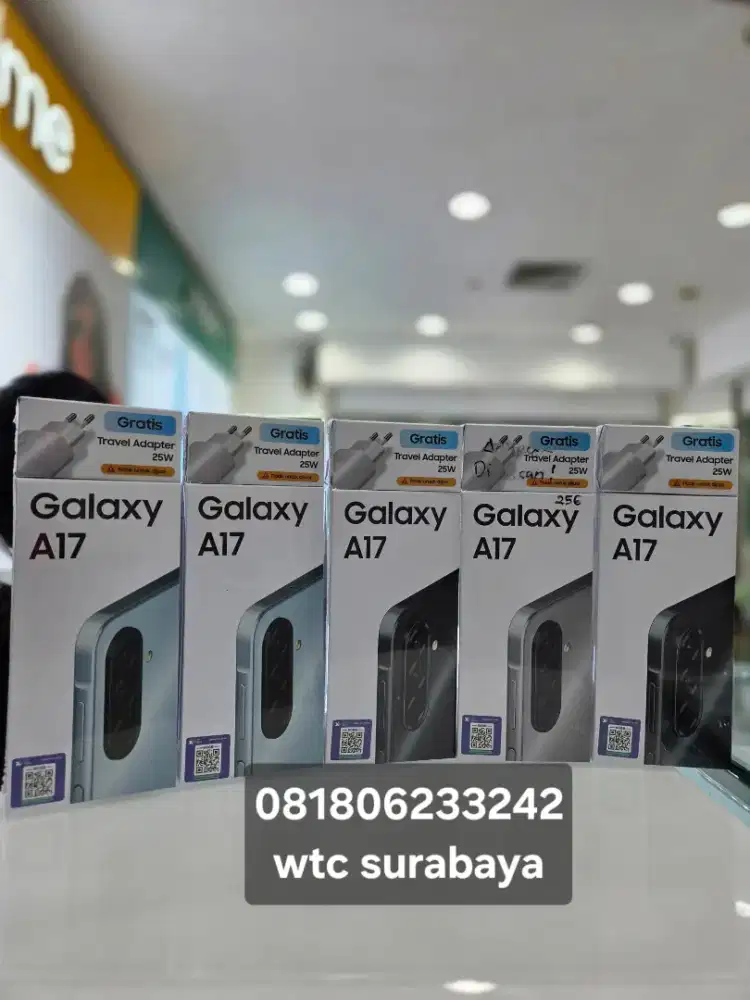 Samsung A17 8+8/256 Baru Garansi resmi