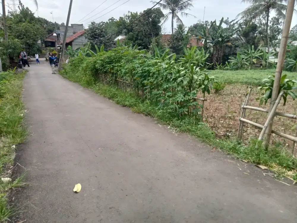 Di jual lahan tanah darat lt 2875 ss SHM lokasi datar