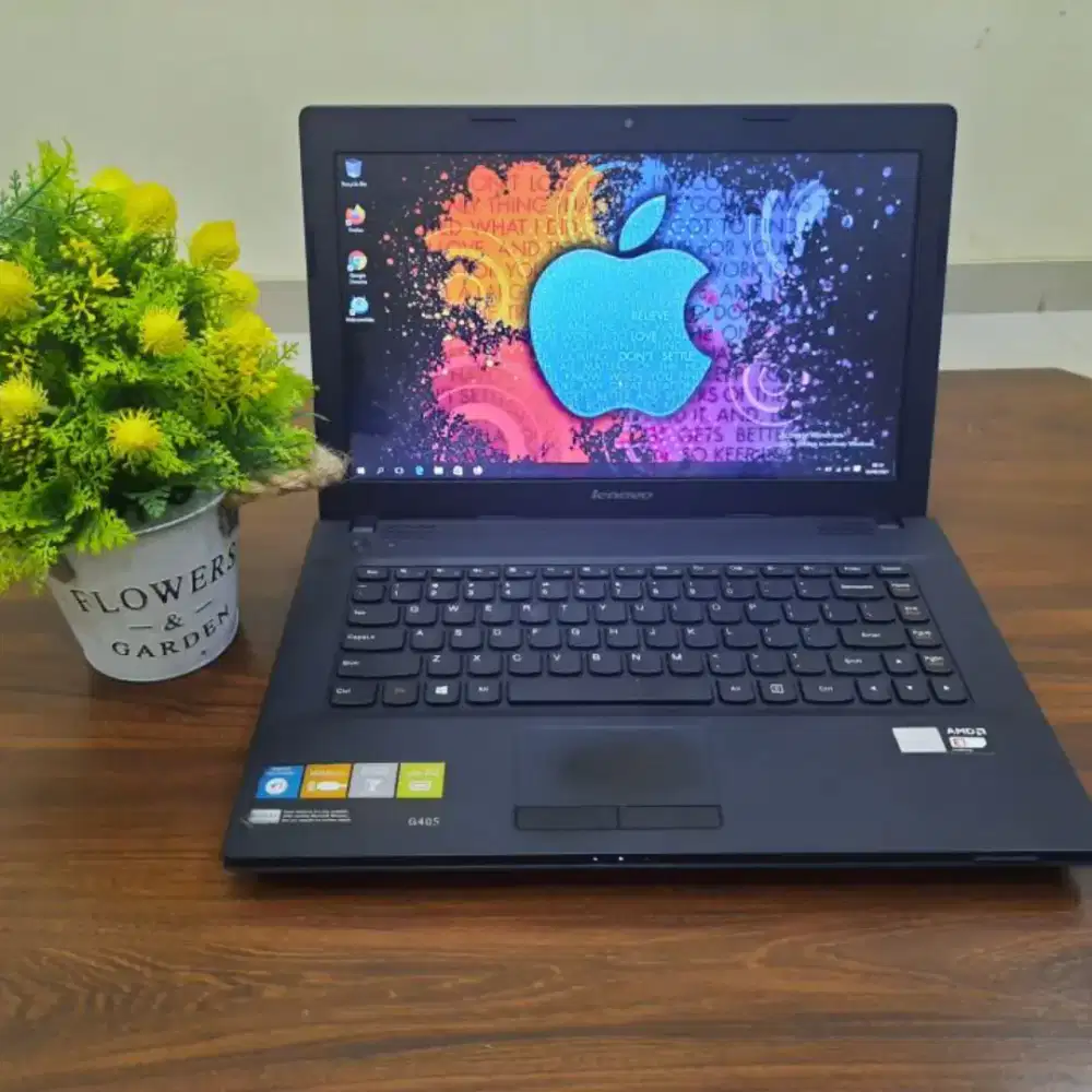 Promo Laptop Lenovo Ideapad G405 -COCOK Untuk Pelajar -Zoom -Ms Office