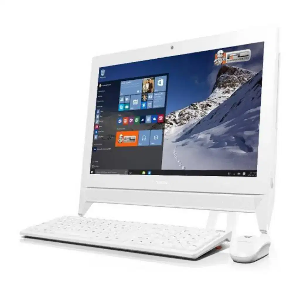 All In One Pc Lenovo 
Layar sentuh 19 inchi