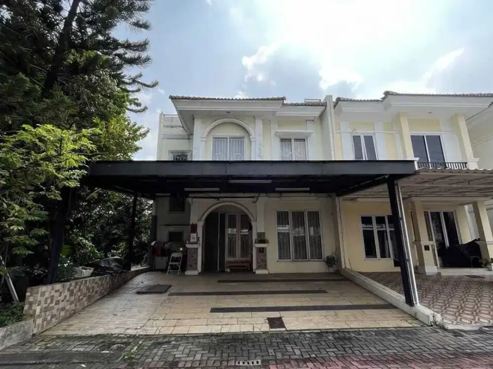 TURUN HARGA DIJUAL RUMAH CLUSTER IL ROSA GADING SERPONG