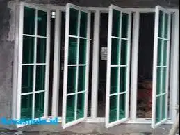 Kusen Aluminium ALUMUNIUM + Pintu + PASANG PLAFON PARTISI GYPSUM