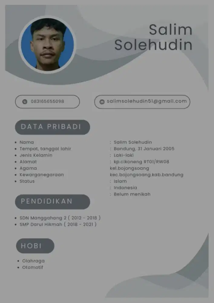 cari pekerjaan buat ijazah smp