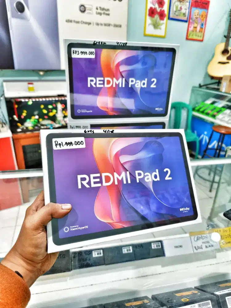 REDMI PAD 2 4/128 NEW SEGEL HARGA PROMO TERMURAH