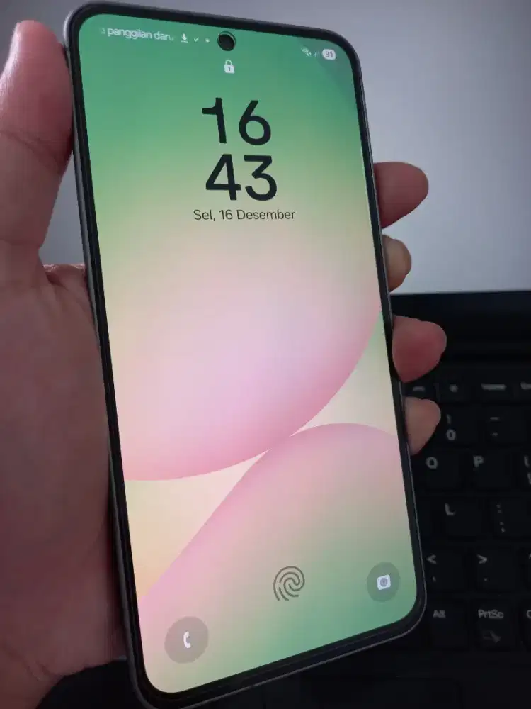 Samsung A56 12/256 warna grey Kondisi mulus like new