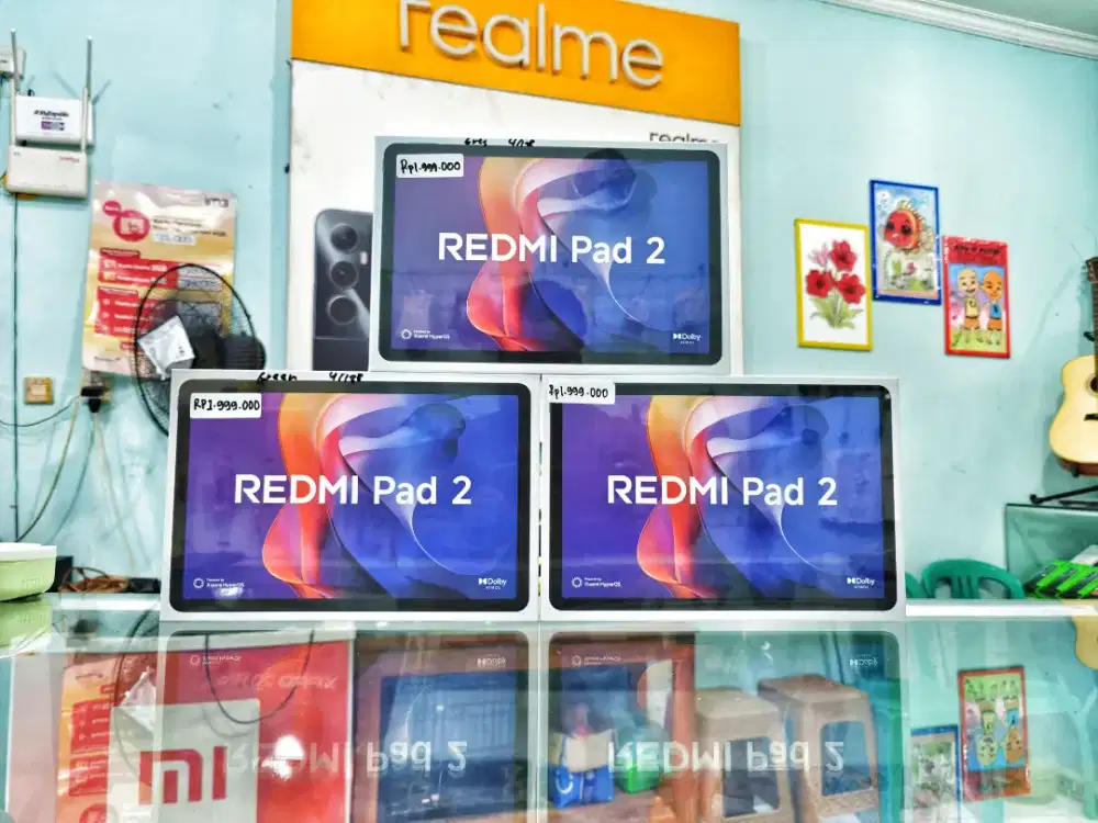 REDMI PAD 2 4/128 NEW SEGEL PROMO PALING MURAH SIAP ANTAR