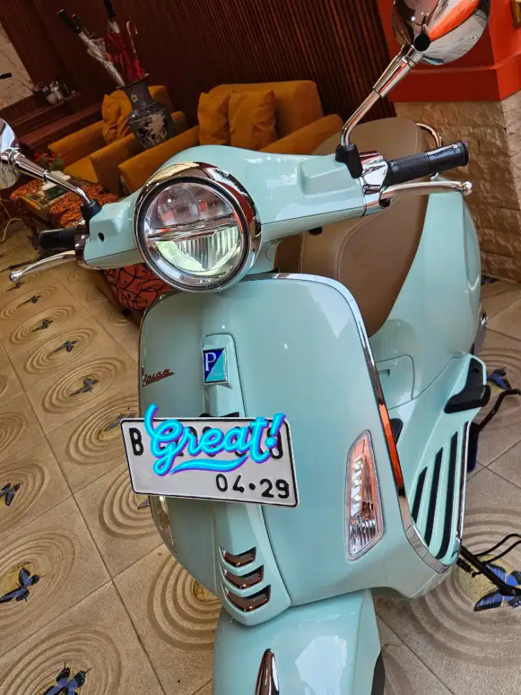 Vespa Primavera 150 ABS 99,9% SUPER MULUS BUKTIKAN!