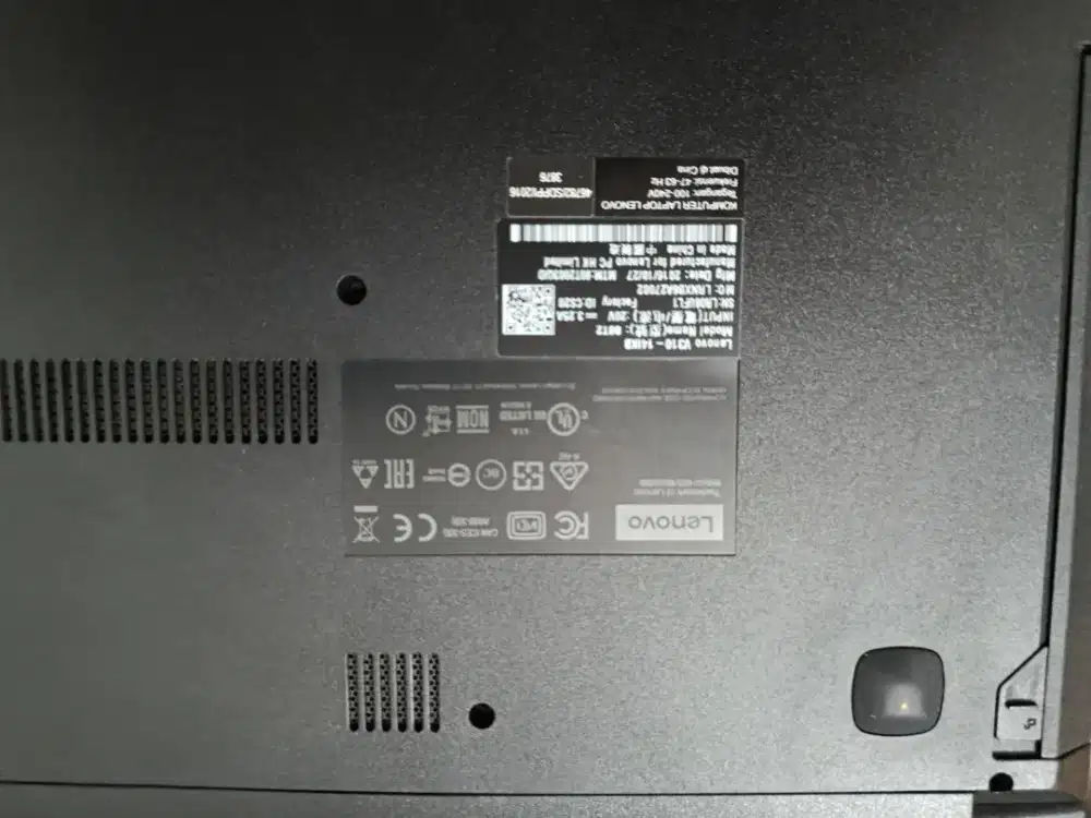 Lenovo ideapad v310 no ram no hdd