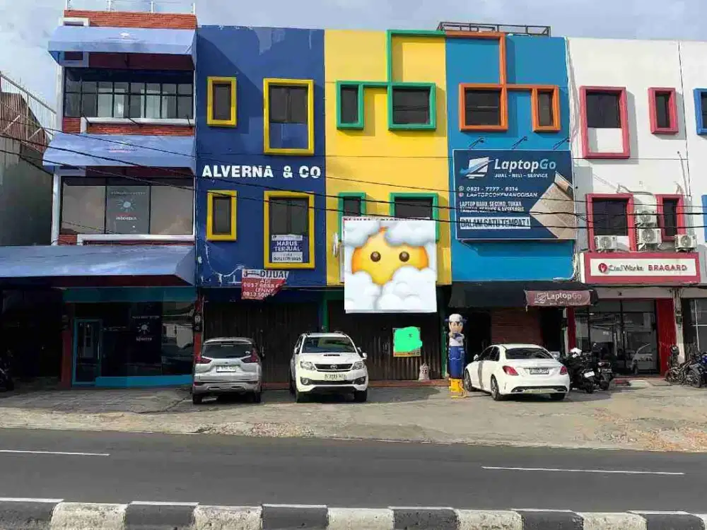 Sewa Ruko 3 Lantai Dijalan Kemanggisan Utama Jakarta Barat Lokasi Sangat Strategis Deket Pintu Tol Slipi