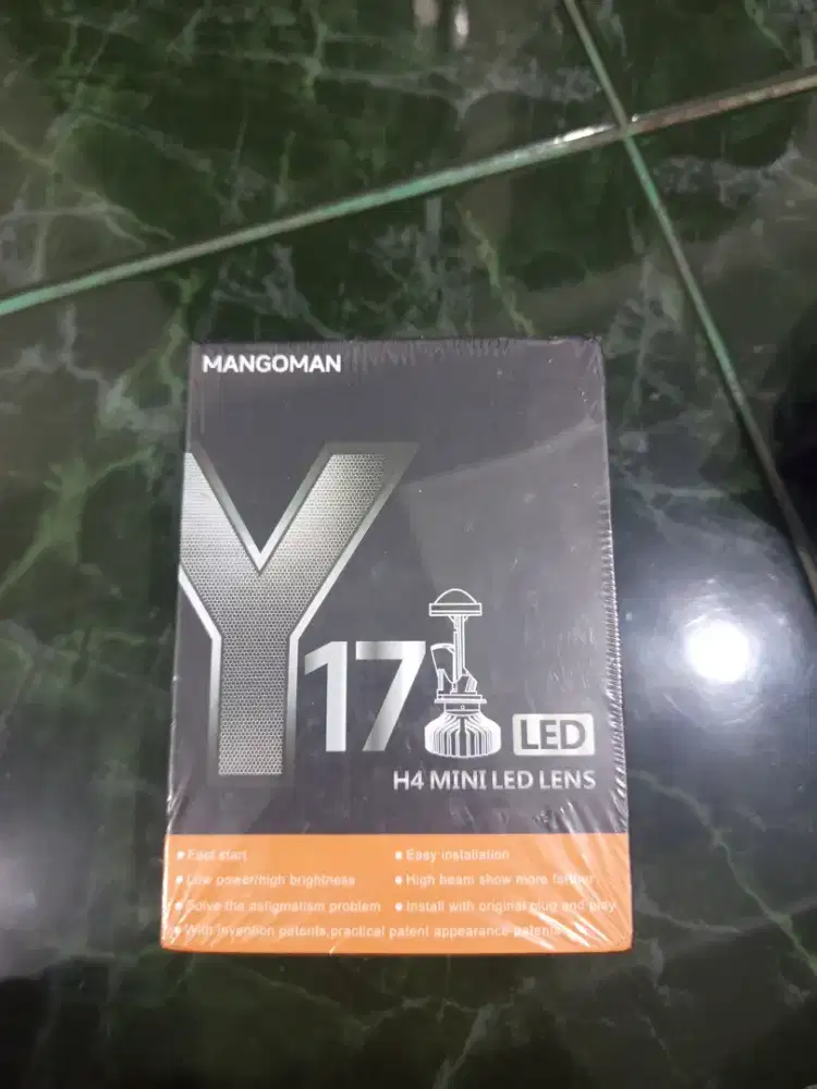 LED H4 mangoman segel baru..