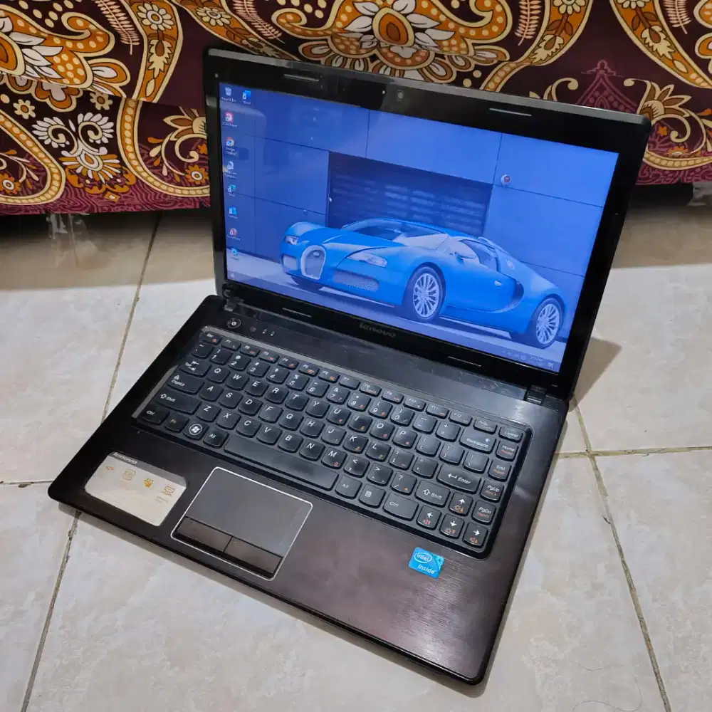 Laptop Lenovo G470 Ram 4gb hdd 320gb Layar 14 inch